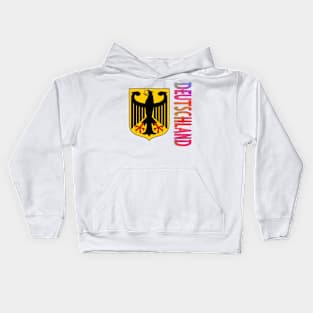 Deutschland - German Coat of Arms Design Kids Hoodie